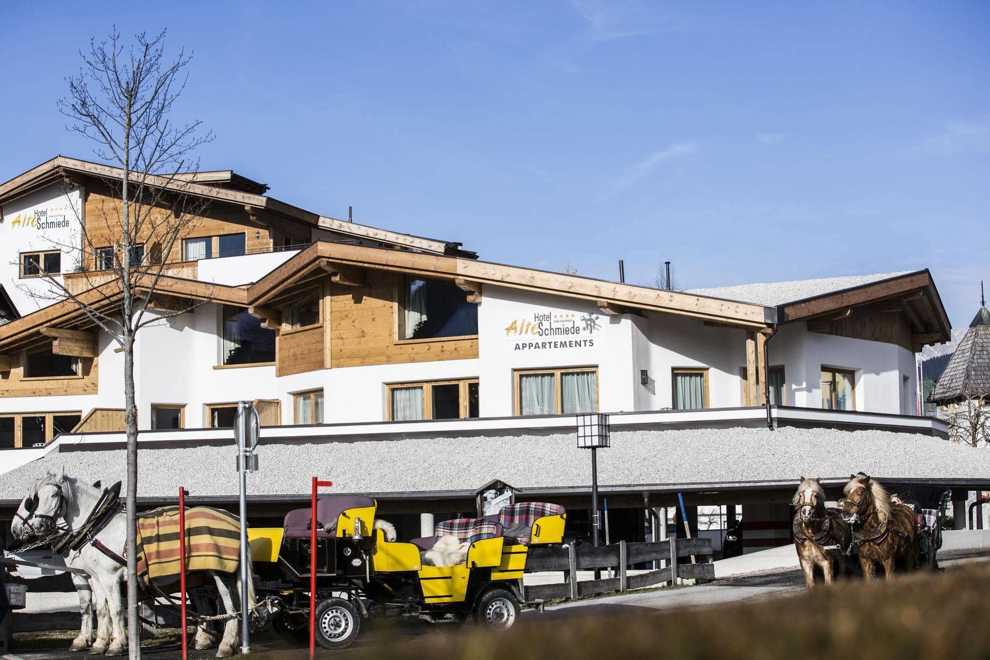 Hotel Alte Schmiede Hiltpolt Seefeld in Tirol Exteriér fotografie